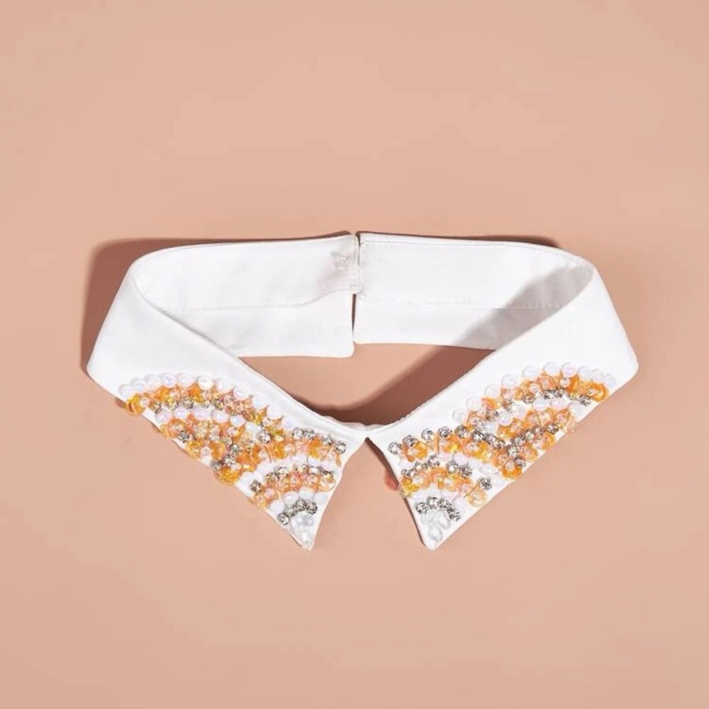 💎 Embellished Dickey Collar 💎 - Picture 2 of 5